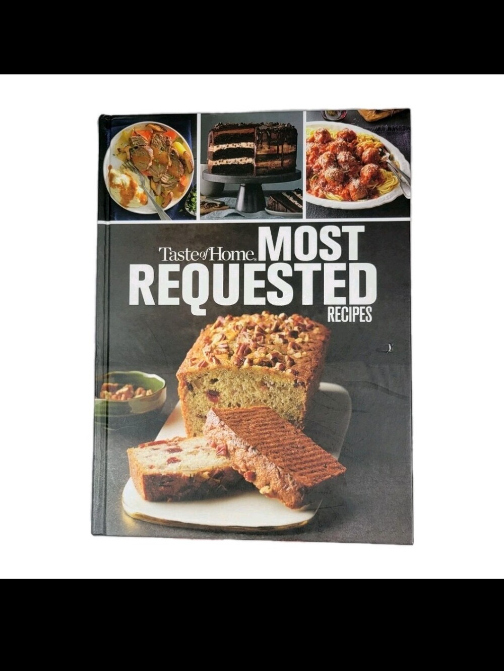 Taste Of Home "Most Requested Recipes" Cookbook Hardback EUC Large Illustrations
